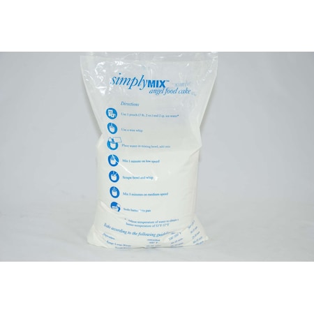 Pillsbury Pillsbury Cake Mix Simplymix Angel Food 114 oz. Bag, PK4 18000-37059